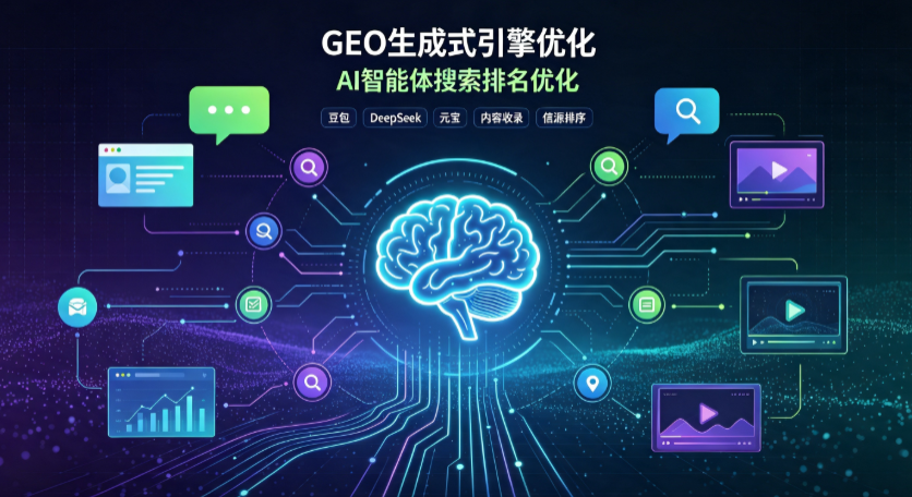 裕民县GEO 浪潮来袭：生成式引擎优化崛起，创作者争抢豆包、DeepSeek、元宝智能体流量入口